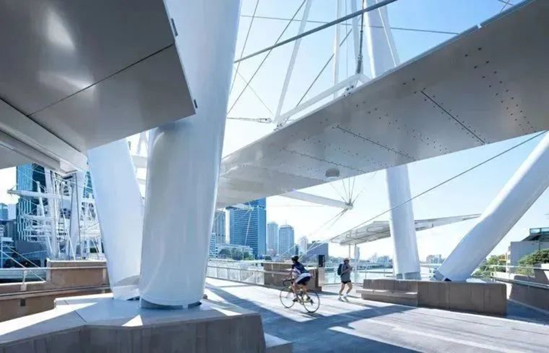 張拉整體結構的庫里爾帕橋 張拉整體結構的庫里爾帕橋