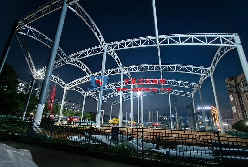 國網(wǎng)江西省電力有限公司培訓(xùn)中心實(shí)訓(xùn)基地改造膜結(jié)構(gòu)項(xiàng)目最新施工進(jìn)度 國網(wǎng)江西省電力有限公司培訓(xùn)中心實(shí)訓(xùn)基地改造膜結(jié)構(gòu)項(xiàng)目最新施工進(jìn)度