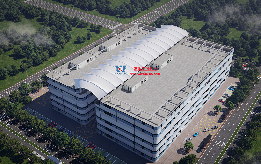 工程進度全速推進，PTFE膜材張拉在即！