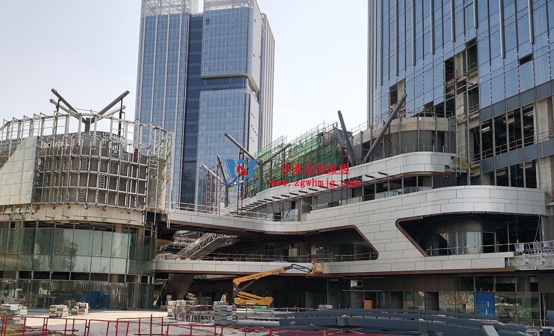 組合型創意消費空間|紹興華發金融活力城ETFE膜結構商業天幕 組合型創意消費空間|紹興華發金融活力城ETFE膜結構商業天幕