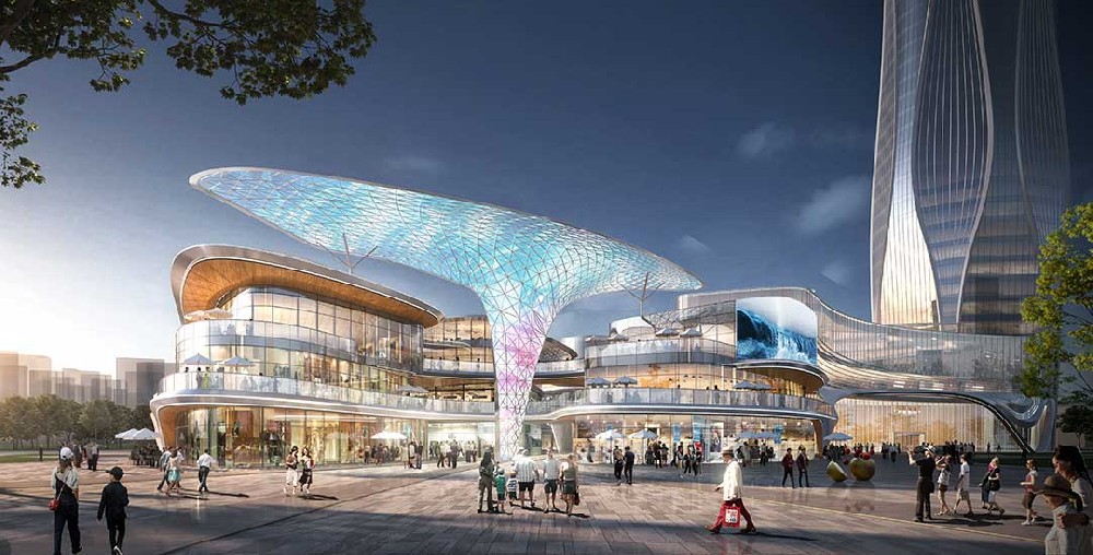 喜報(bào)！浙江萬豪集團(tuán)成功中標(biāo)桐鄉(xiāng)振石廣場商業(yè)天幕膜結(jié)構(gòu)項(xiàng)目