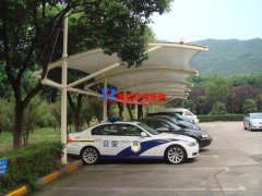 膜結構停車棚造價多少合適？簡易車棚膜結構低價市場分析