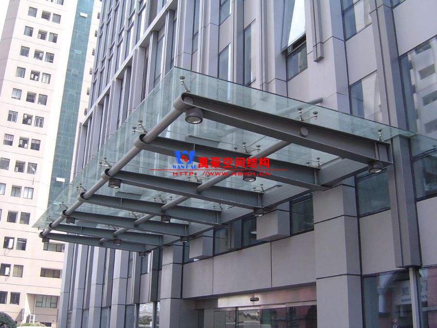 鋼結構玻璃雨棚