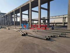 內蒙能源長城五礦選煤廠鋼骨架膜棚建設項目開始施工